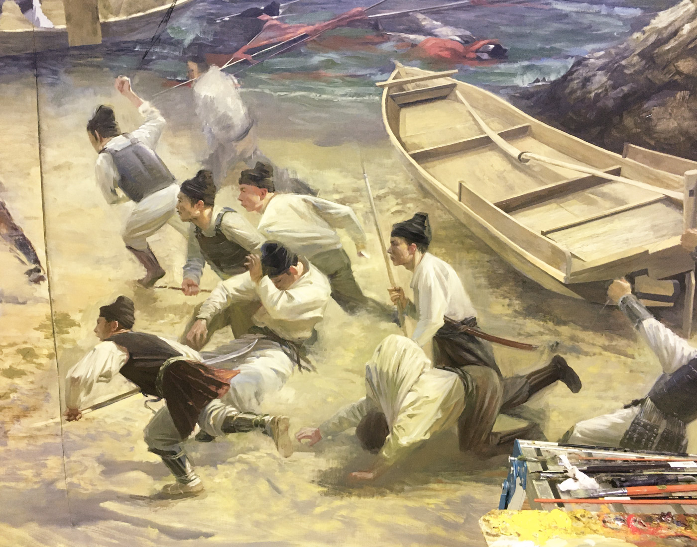 Observing the work in progress, assessing and reconsidering
