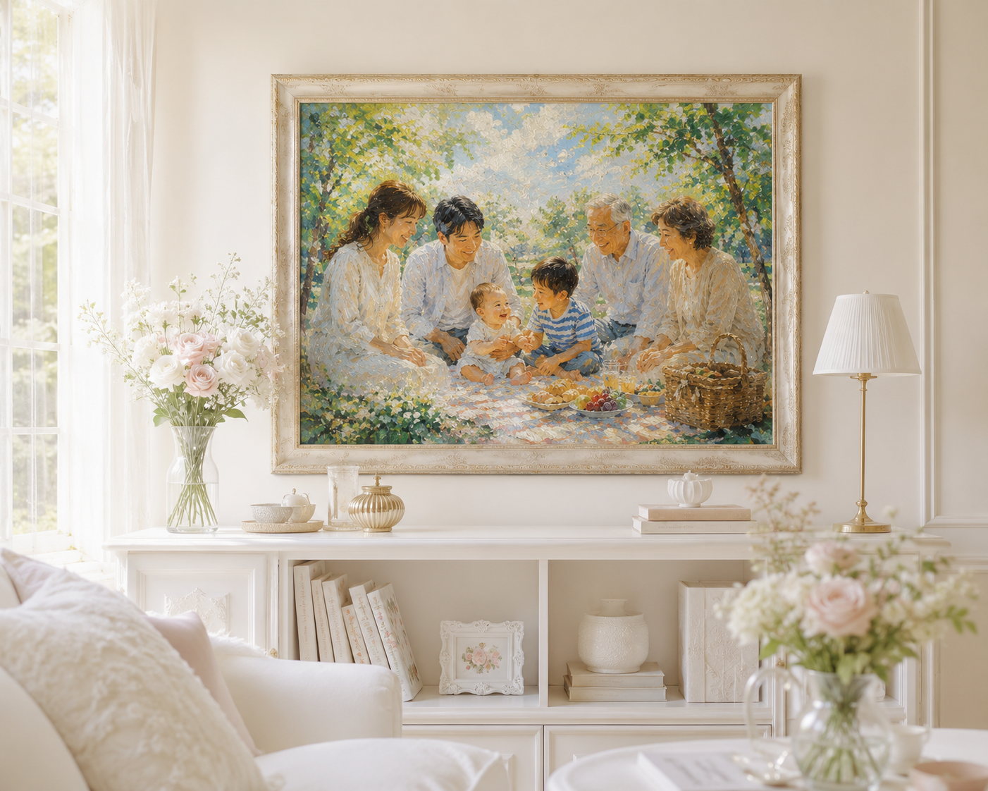 次の世代へ受け継がれる絵画の情景